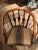 Antique Curved French Fruitwood Inlaid Chair For Sale - Image 4 of 13