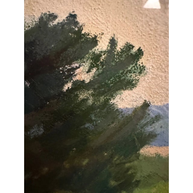 Pastel Landscape by Alma Woods Coggins For Sale - Image 4 of 6