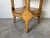 Wood Vintage Maitland-Smith Faux Ostrich Leather Round Two-Tier End Table/ Sold For Sale - Image 7 of 12