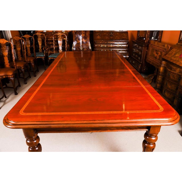 Antique William IV Extending Dining Table and Chairs in Mahogany, Set of 11 For Sale - Image 10 of 18