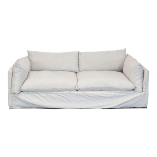 Four Hands Habitat Modern Loveseat With Plush Cushions For Sale