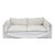 Four Hands Habitat Modern Loveseat With Plush Cushions For Sale