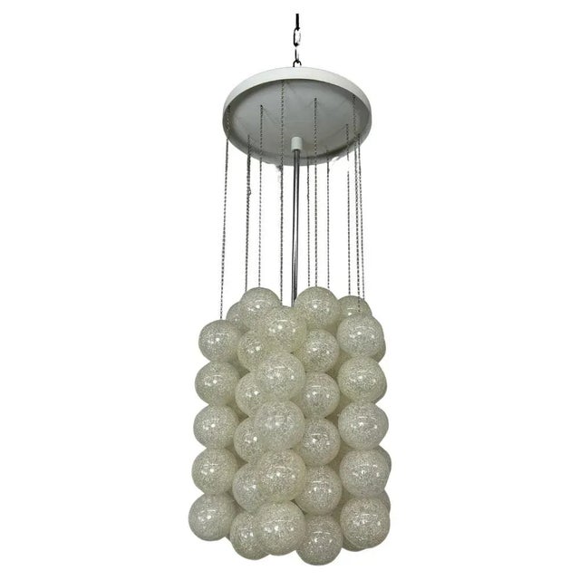 Metal Mid-Century Modern Napako Hanging Lamp, 1970s For Sale - Image 7 of 7