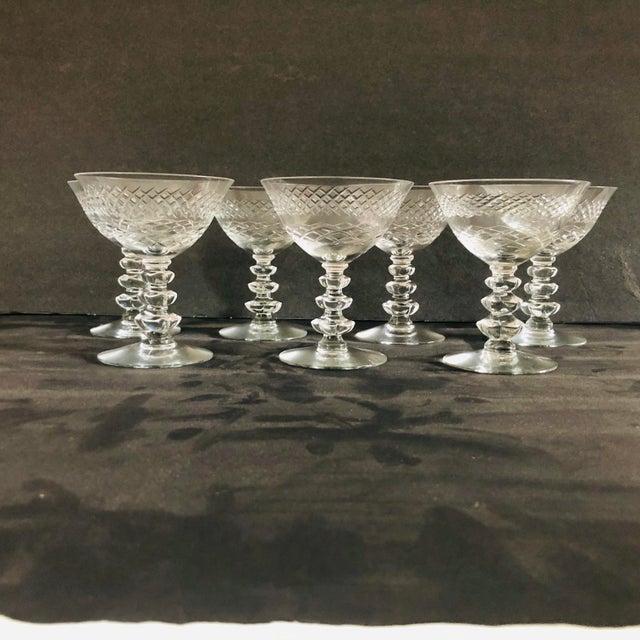 Vintage Crystal After Dinner Glasses Set of 7 Chairish