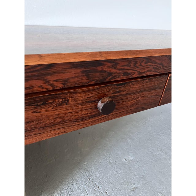 Vintage Norwegian Mirror with Cabinet, 1970s For Sale - Image 4 of 11