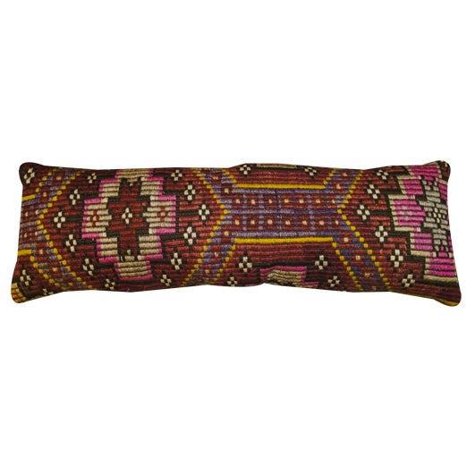 Neck Roll Pillow Cover, 1970s For Sale