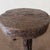Vintage Reclaimed Pine Side Table - Walnut For Sale In Los Angeles - Image 6 of 9