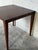 Minimalist Rosewood Square Side Table With Tapered Legs Vintage Mid-Century Modern 1960s For Sale - Image 10 of 10