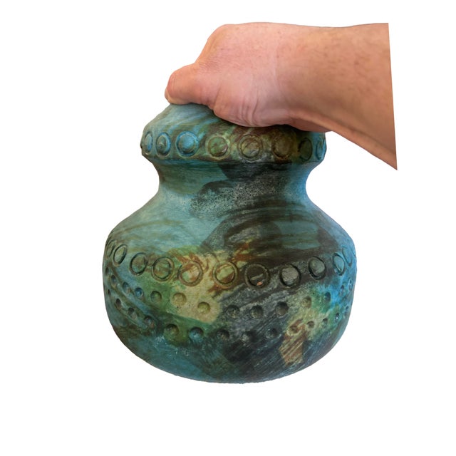 Mid-Century Modern Alvino Bagni ‘Sea Garden’ Gourd Vase For Sale - Image 3 of 8