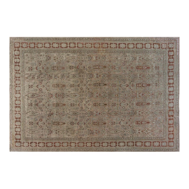 Authentic 19th Century Indian Amritsar Carpet For Sale