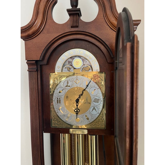Official Washington Masonic National Memorial Grandfather Clock, 1990s Chairish
