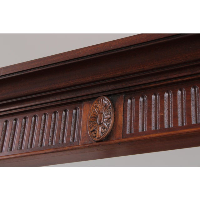 Karges Queen Size Mahogany Canopy Bed For Sale - Image 9 of 17