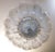 Barovier e Toso 1960s Italian Clear Graniglia Murano Leaves Flush Mount For Sale - Image 4 of 9