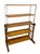 Antique Combination Table Co Folding Convertible Table Bookcase Patented 1893 Victorian Adjustable Shelving Unit. For Sale - Image 4 of 11