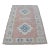 Light Pink and White Oushak Carpet For Sale