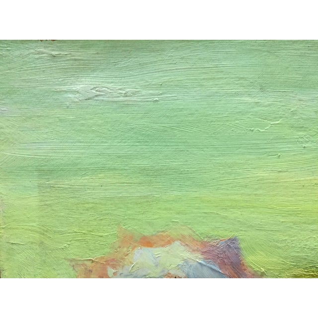 1980s Oil Painting People Sunbathe P. Tkachenko For Sale - Image 6 of 10