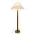 Vintage Bamboo Brass Floor Lamp 5ft For Sale
