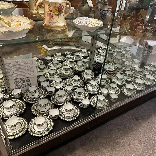 Early 21st Century French Puiforcat Porcelain Chene Royal Tea Cup [No Saucer] For Sale - Image 5 of 5