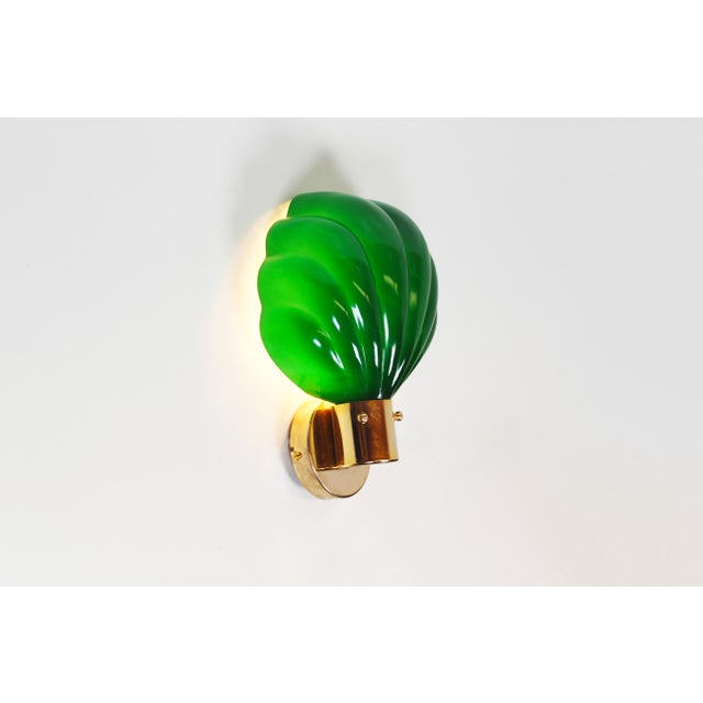 Large Italian Glass and Chrome Wall Lamps, Italy, 1970s, Set of 2 For Sale - Image 3 of 10