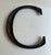 Antique Bronze Letter "C" Hanging Wall Signage For Sale - Image 16 of 16