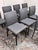 Eq3 Frank Charcoal Dining Chairs, Set of Eight For Sale In San Francisco - Image 6 of 12