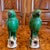 Ceramic Pair of Antique Sancai Glazed Chinese Export Parrots For Sale - Image 7 of 12