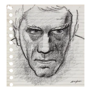Self Portrait 20th Century Wax Crayon on Paper