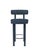 Collector Modern Moca Bar Stool in Tricot Dark Seafoam Fabric by Studio Rig For Sale - Image 6 of 6