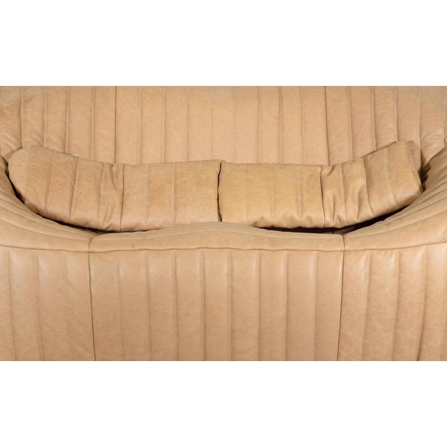 1980s Sandra Sofa in Leather by Annie Hiéronimus, Italy, 1980s For Sale - Image 5 of 13