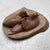Rustic Japanese Waterfowl in Carved Wood, 1940s For Sale - Image 3 of 18