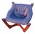 1970s Luna Sling Chair Designed by Norwegian Designer Odd Knutsen For Sale