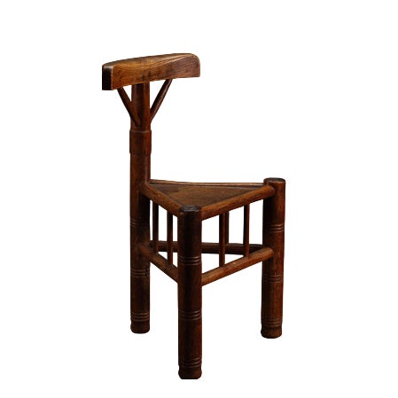 Swedish Tripod Accent Chair, 1960s For Sale