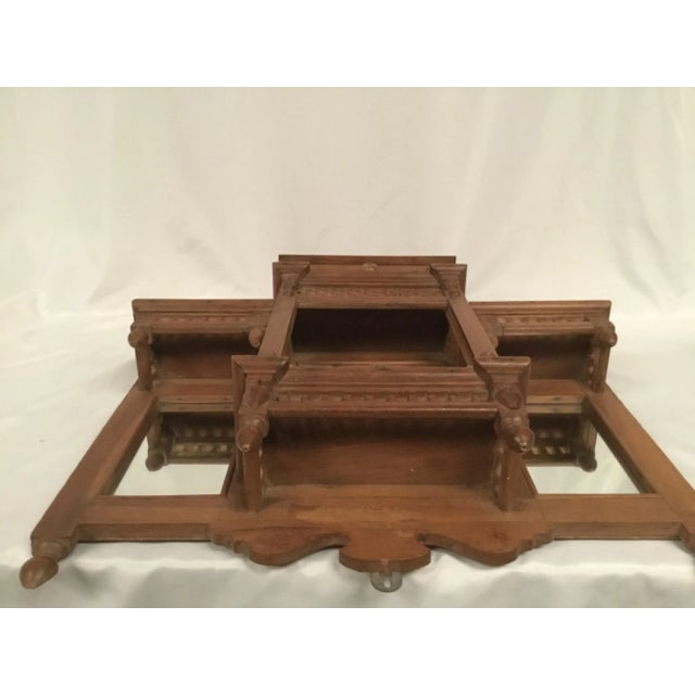 1950s Mirrored Shelf Wall Hanging or Table Top For Sale - Image 10 of 12