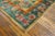 Early 20th Century 1920s Gold Floral Antique Chinese Art Deco Area Rug 8' 6"x 11' 4" Handknotted Wool Carpet For Sale - Image 5 of 5