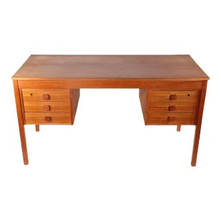 Danish Mid Century Modern Desk by Domino Mobler For Sale