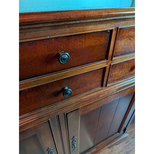 Wood 1990s Mahogany Buffet/ Sideboard For Sale - Image 7 of 9
