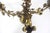 Vintage Gilded Gilt Gold Metal Candelabra Baroque Italian or Hollywood Regency For Sale - Image 13 of 18