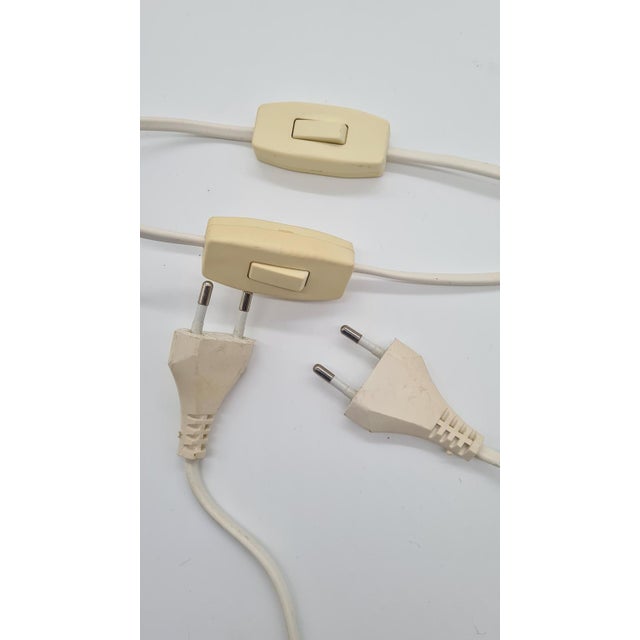 Beige Model 319640 Wall Lamps in Metal from David-GL Belysning, Denmark, 1970s, Set of 2 For Sale - Image 8 of 10