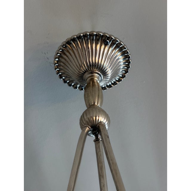 Art Deco 1930s French Art Deco Light Fixture For Sale - Image 3 of 6