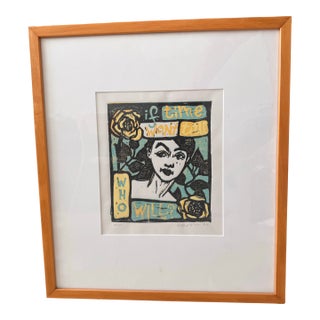 1990s D. Anderson, "If Time Won't Tell" – Signed Artist Proof (A/P), Serigraph For Sale