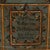 1836 Hungarian Original Hand-Painted Teal Flat Top Pine Trunk For Sale - Image 17 of 18