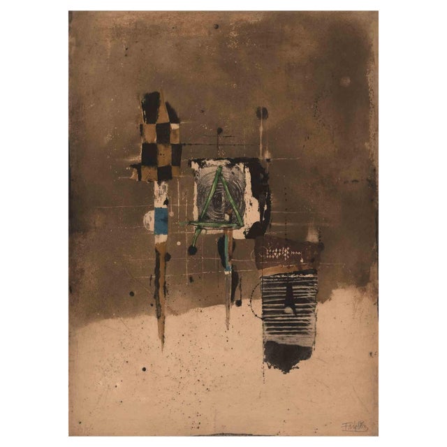 Johnny Friedlaender, Untitled, Etching, 1970s For Sale