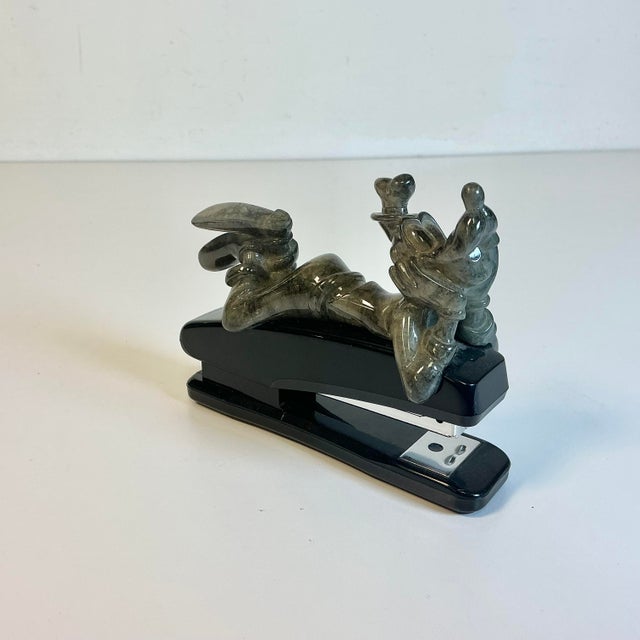 1980s Vintage Boho Chic Lucite Acrylic Disney Mickey Mouse Desk Set - 4 Pieces. For Sale - Image 10 of 10