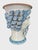 Handcrafted in the tradition of Sicily's celebrated Testa di Moro ceramics, this striking sculptural planter features the...