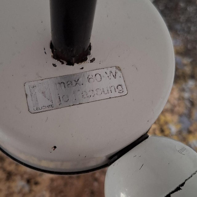 Metal Vintage Pendant Lamp from Kaiser Leuchten, 1970s For Sale - Image 7 of 13