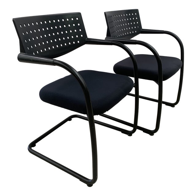 Visavis Chairs by Mario Bellini for Vitra, 1990s, Set of 2 For Sale