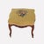 Antique Rococo Revival Rosewood Footstool with Floral Needlepoint C1890 Measures - 14 h x 18 w x 18 w A charming antique...