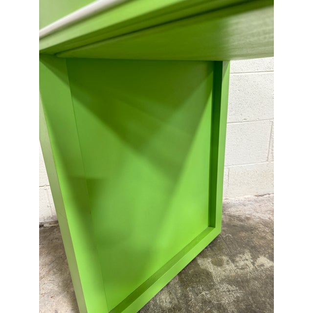 Vintage Coastal Chelsea House Shayla Copas Green Vanity Desk For Sale - Image 11 of 11