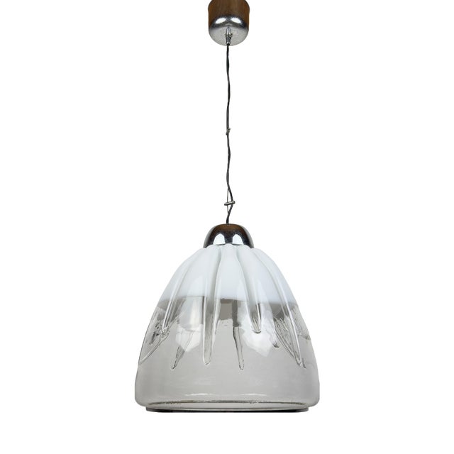 Murano Glass Pendant Lamp by Toni Zuccheri for VeArt, Italy, 1960s For Sale