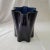 Beautiful Deep Cobalt Blue Vase by Nuutajarvi Notsjo of Finland. Features a wavy pattern, that resembles a flower of...